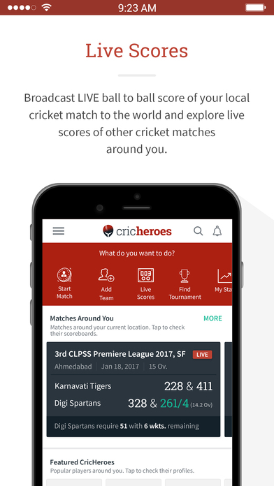 cricheroes live score 2021