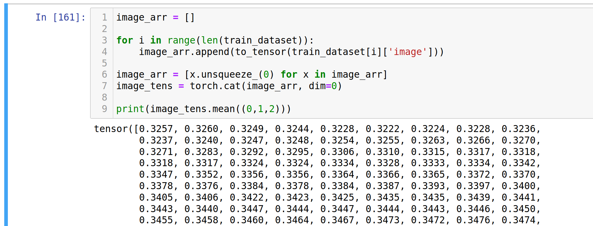 torch tensor append