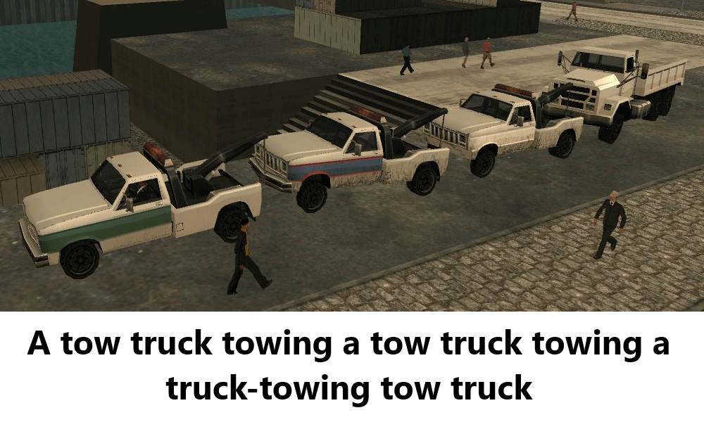 gta san andreas tow truck