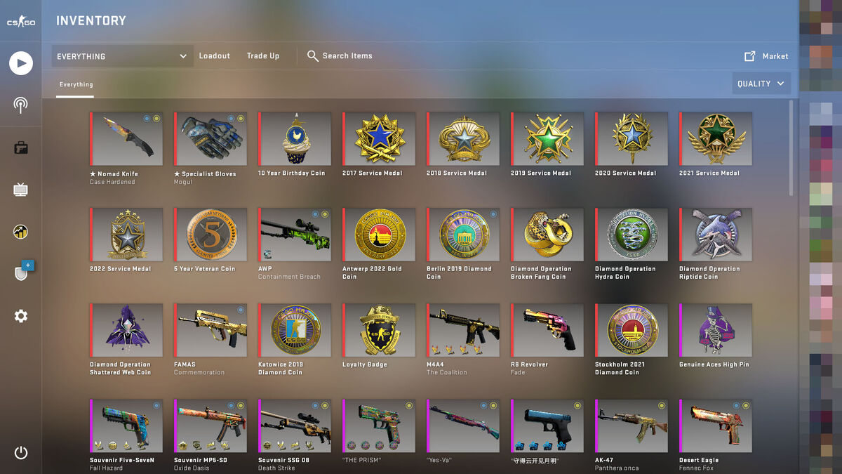 simple inventory csgo