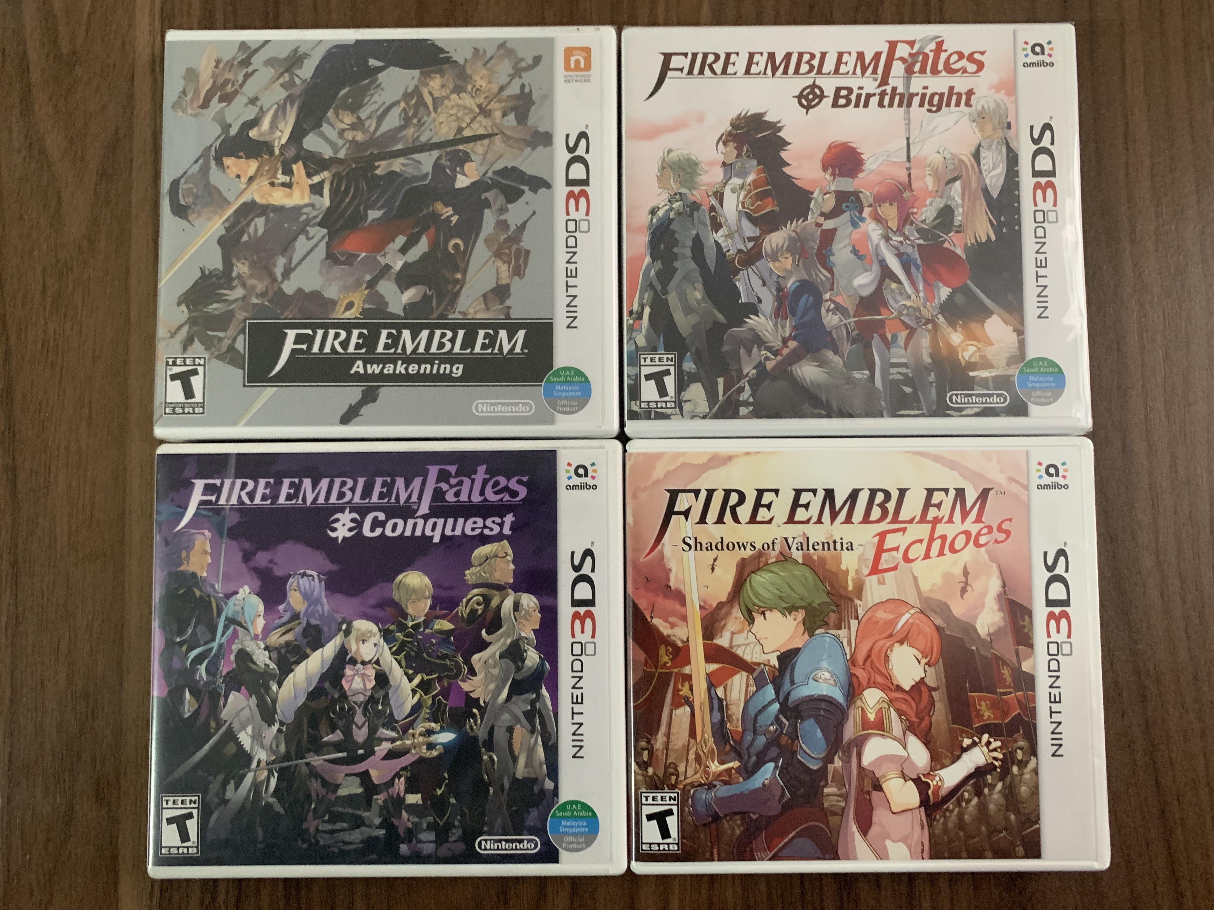 fire emblem games on 3ds