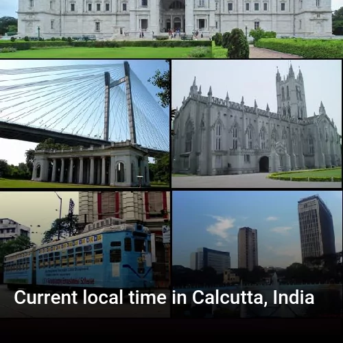 current local time in kolkata