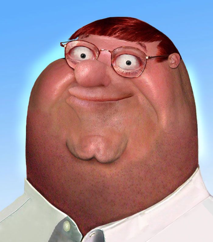 realistic peter griffin