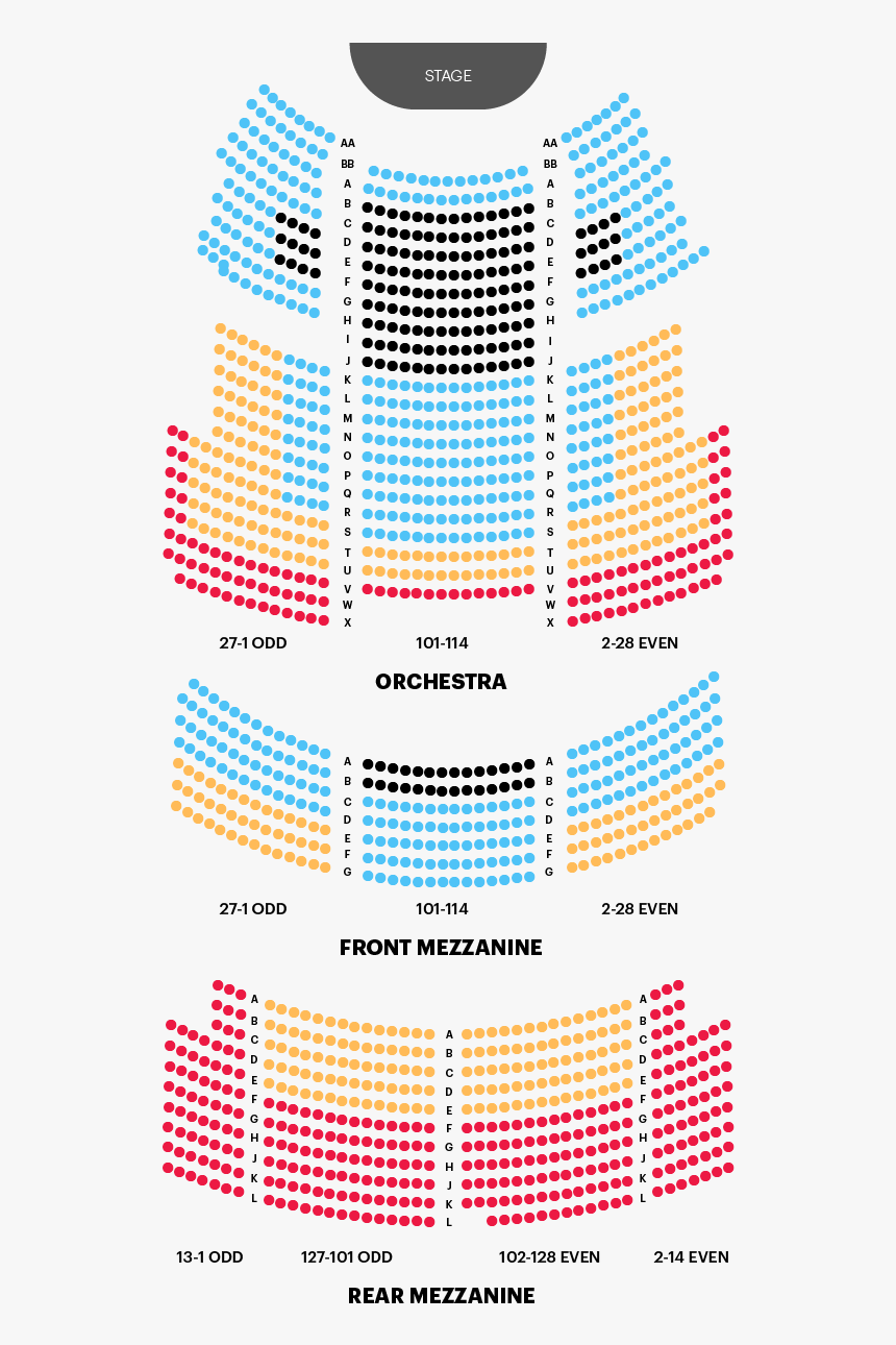 kansas city music hall seating chart