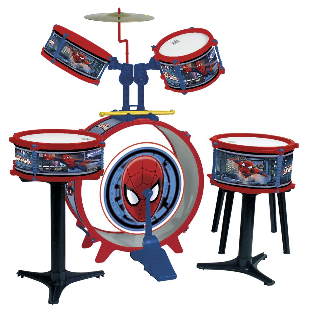 spider man drum set