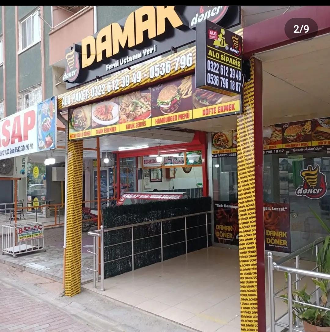 adıyaman damak döner numarası