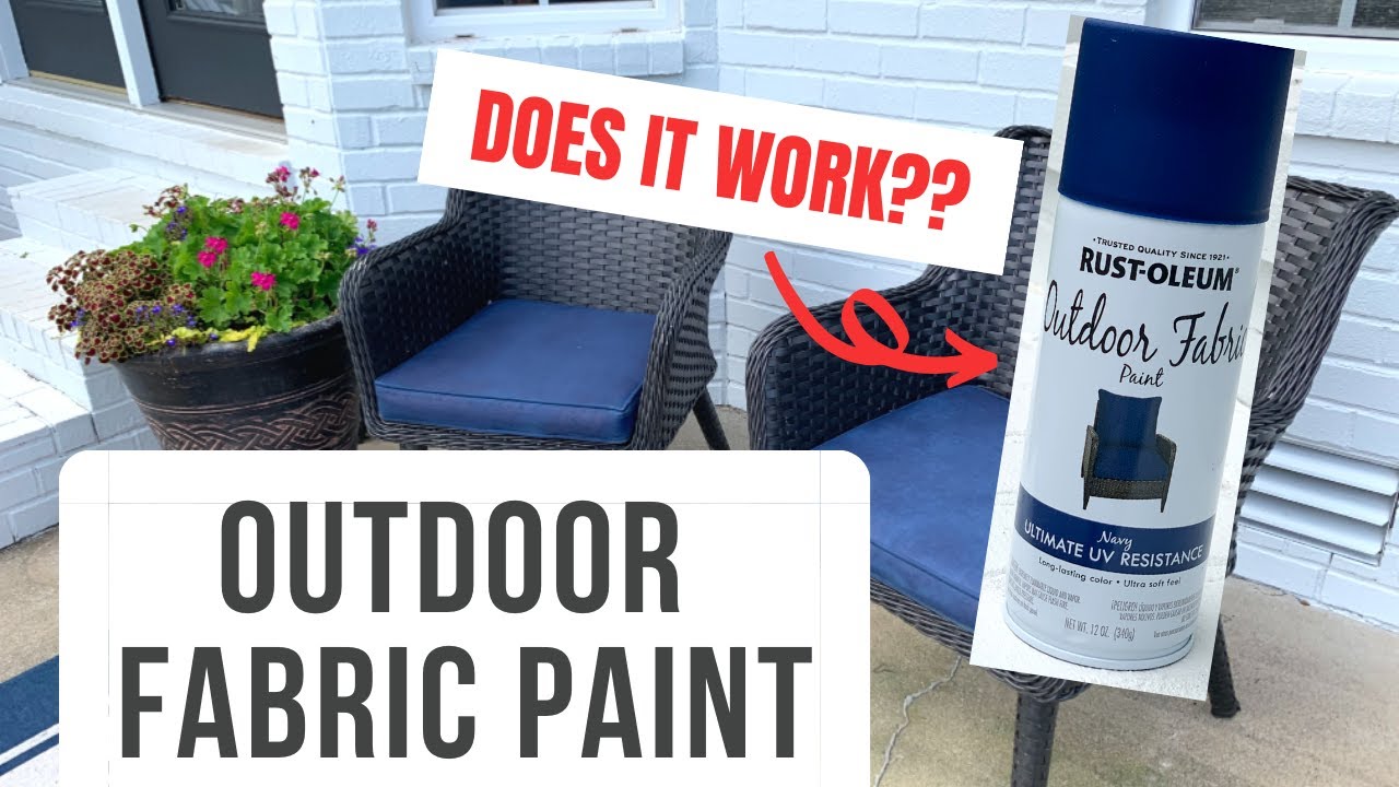 fabric paint for outdoor cushions