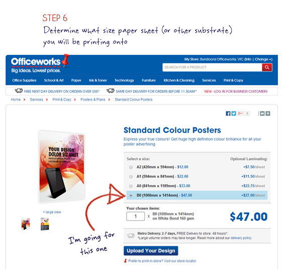 officeworks cardstock printing