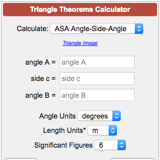 online triangle calculator