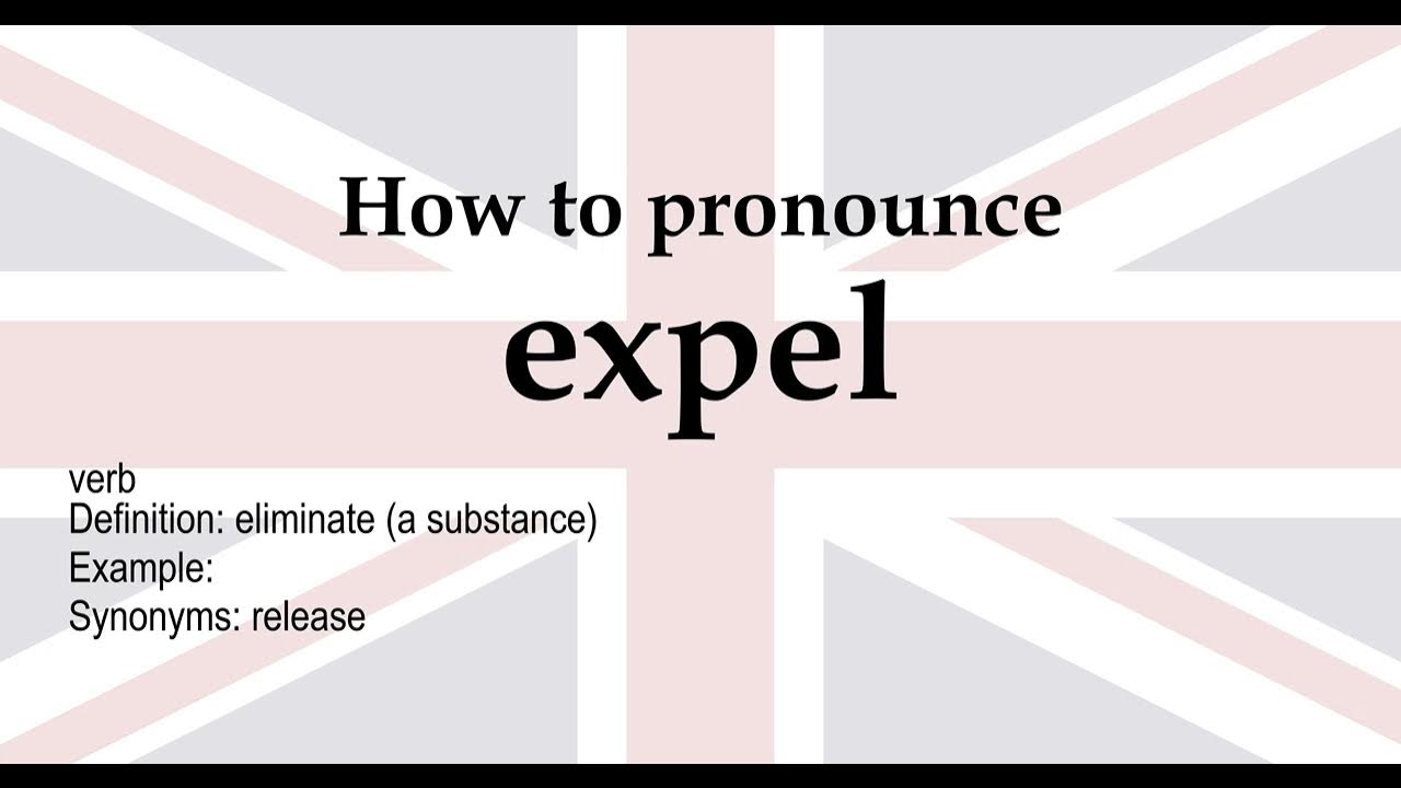 expel pronunciation