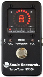 sonic research mini tuner