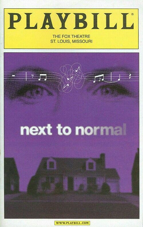 next to normal playbill