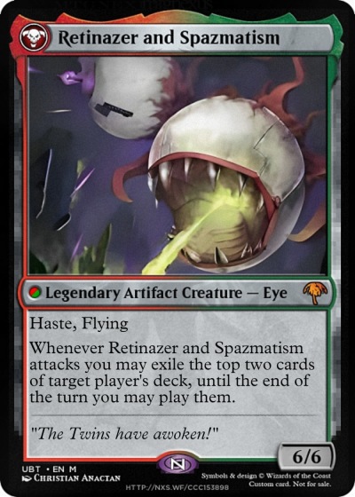 spazmatism and retinazer