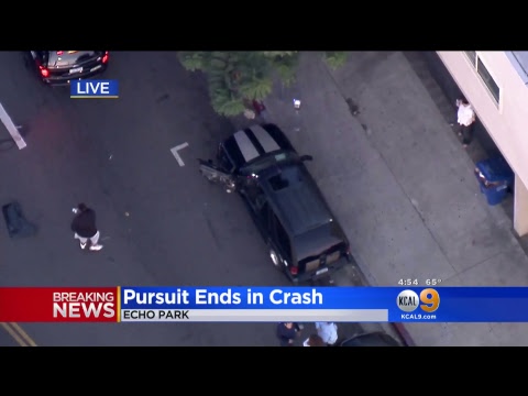 police pursuit today live now