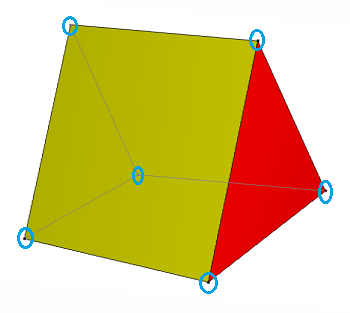 how many corners has a triangular prism