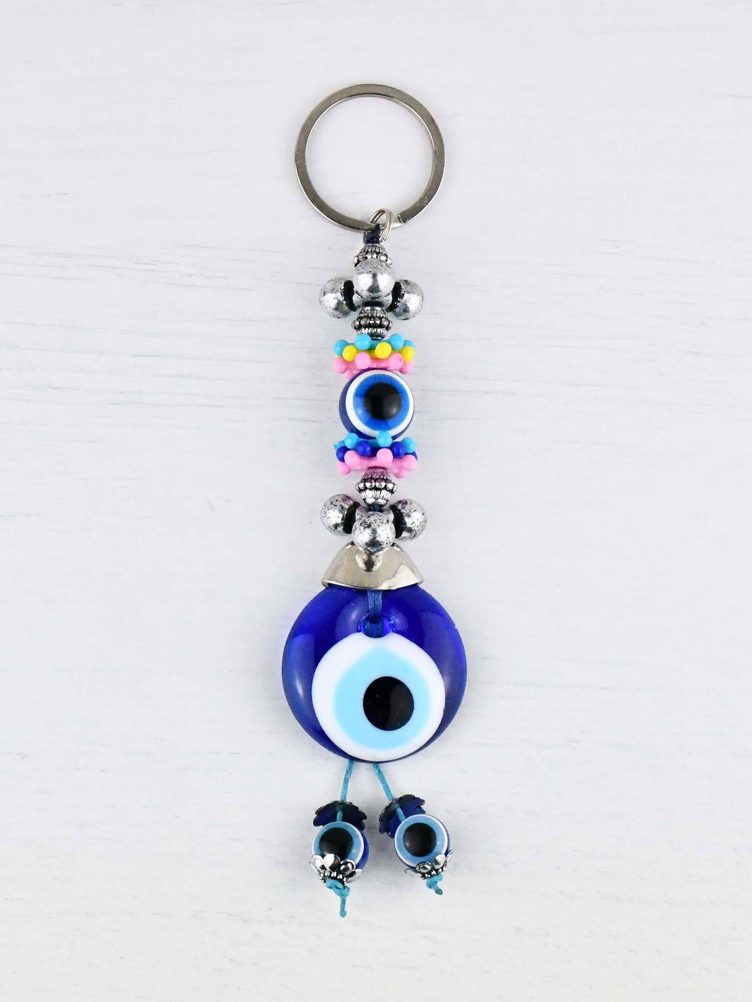 turkish eye keychain