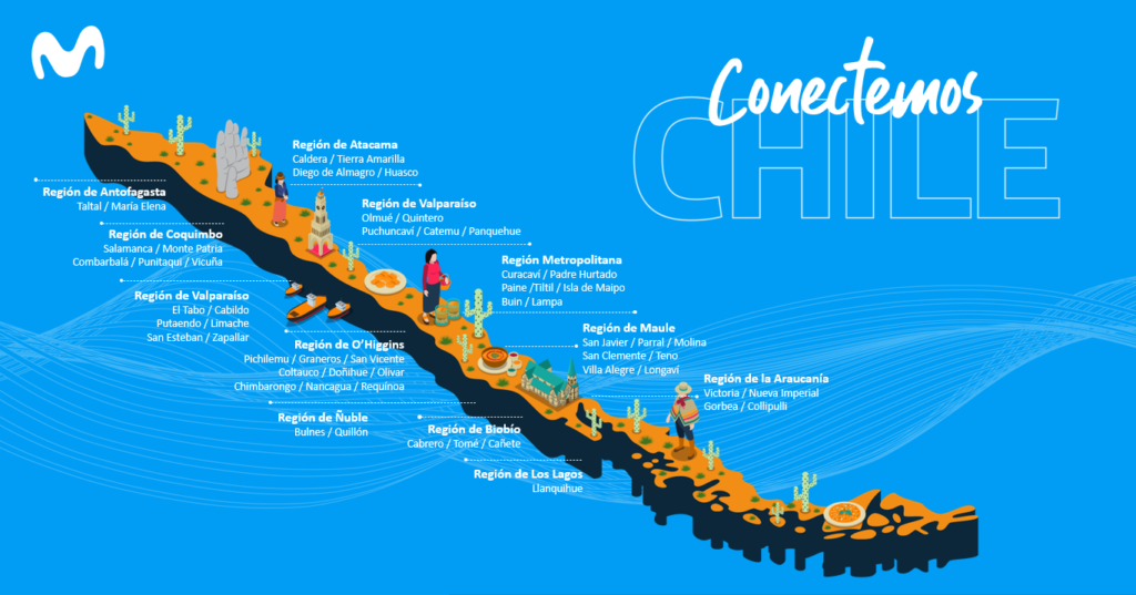 mapa de cobertura movistar chile