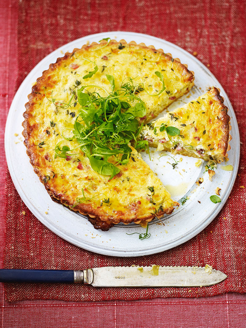 jamie oliver quiche leek