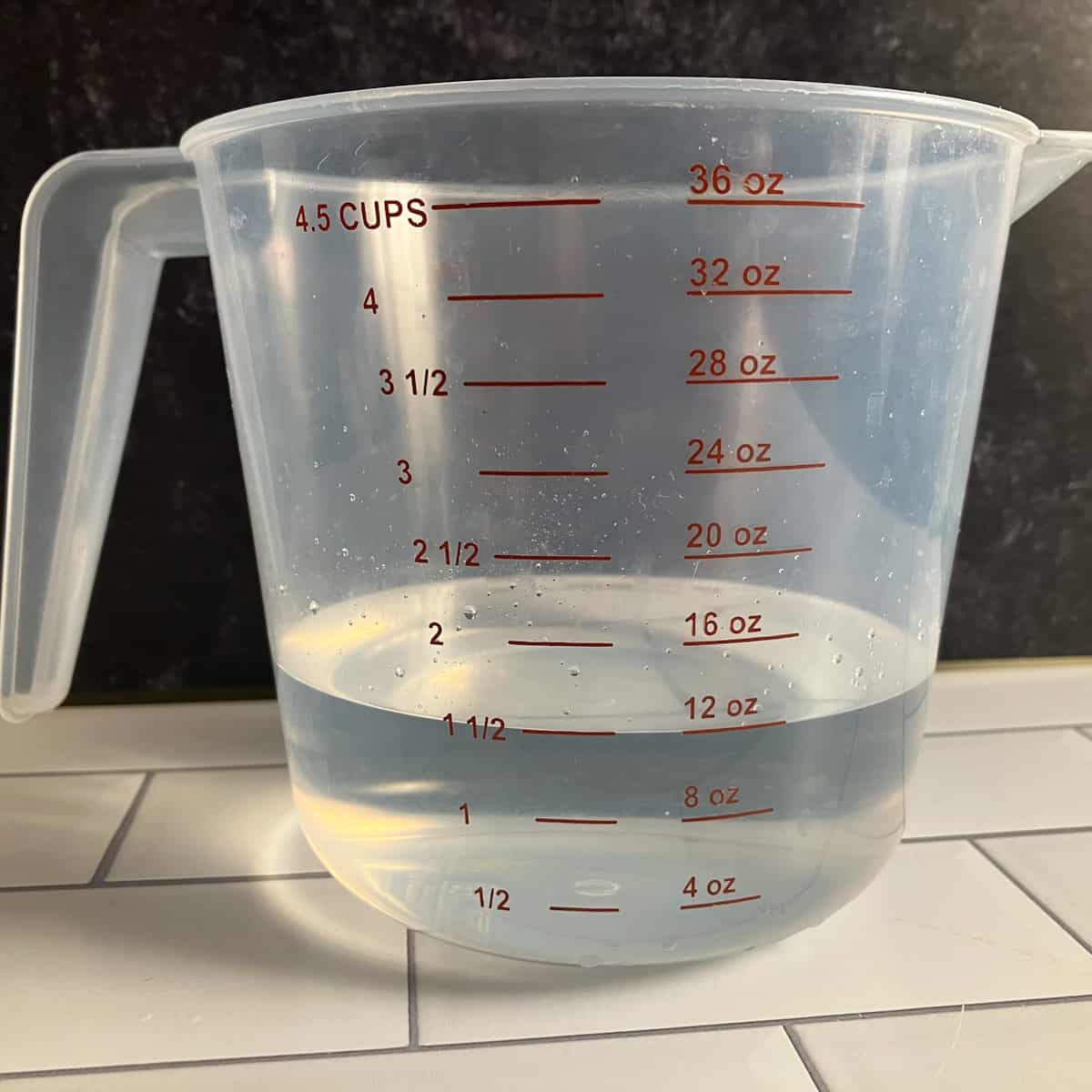 ounces to ml water