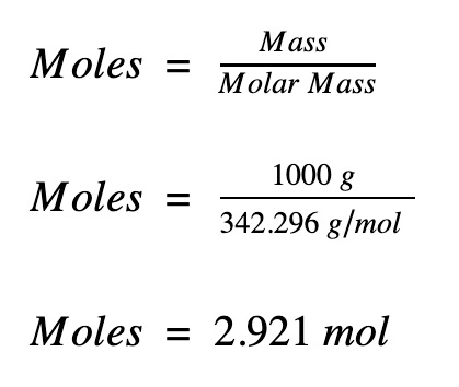 moles to moles calculator