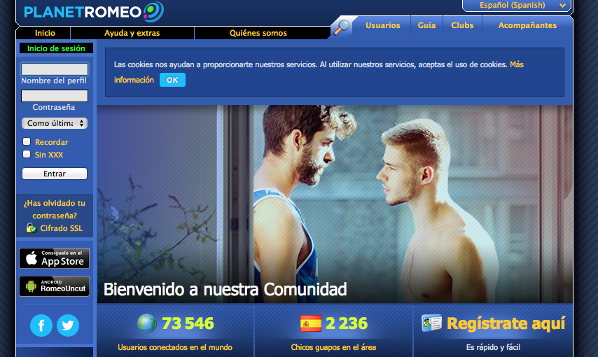 planetromeo classic login