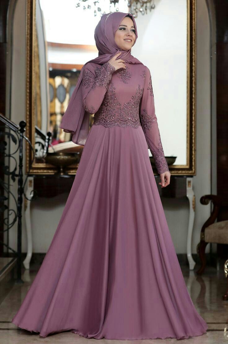 elegant muslim dress