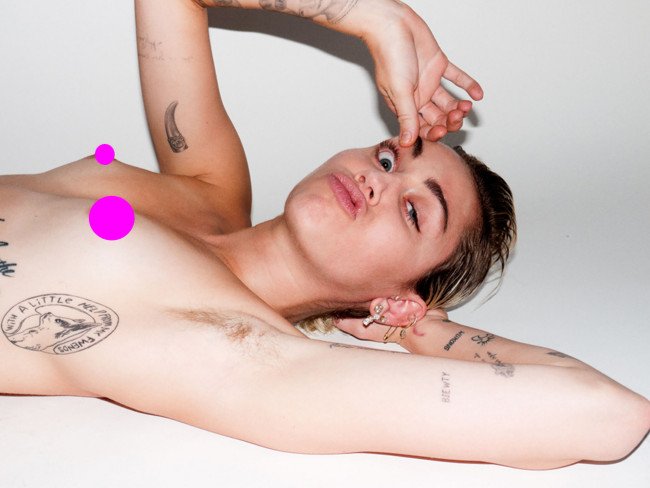 miley cyrus terry richardson photoshoot