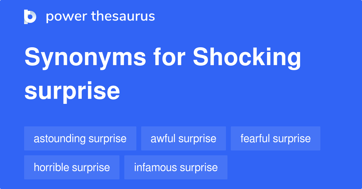 shocked synonym