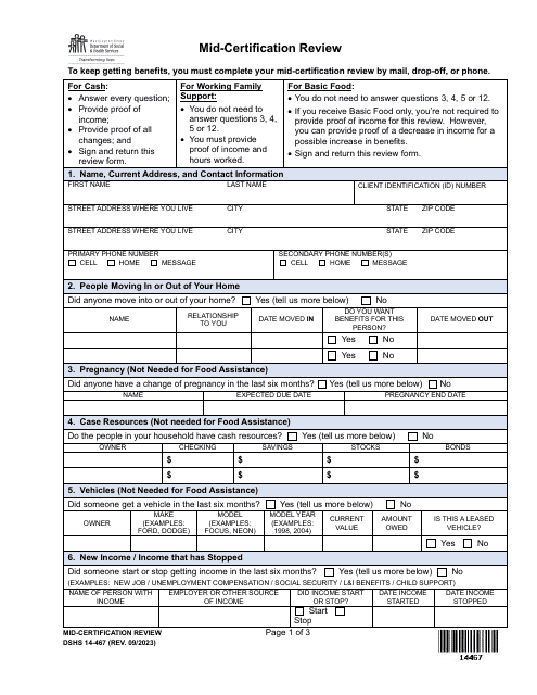 dshs mid certification review