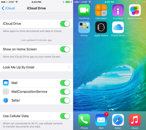 icloud drive app