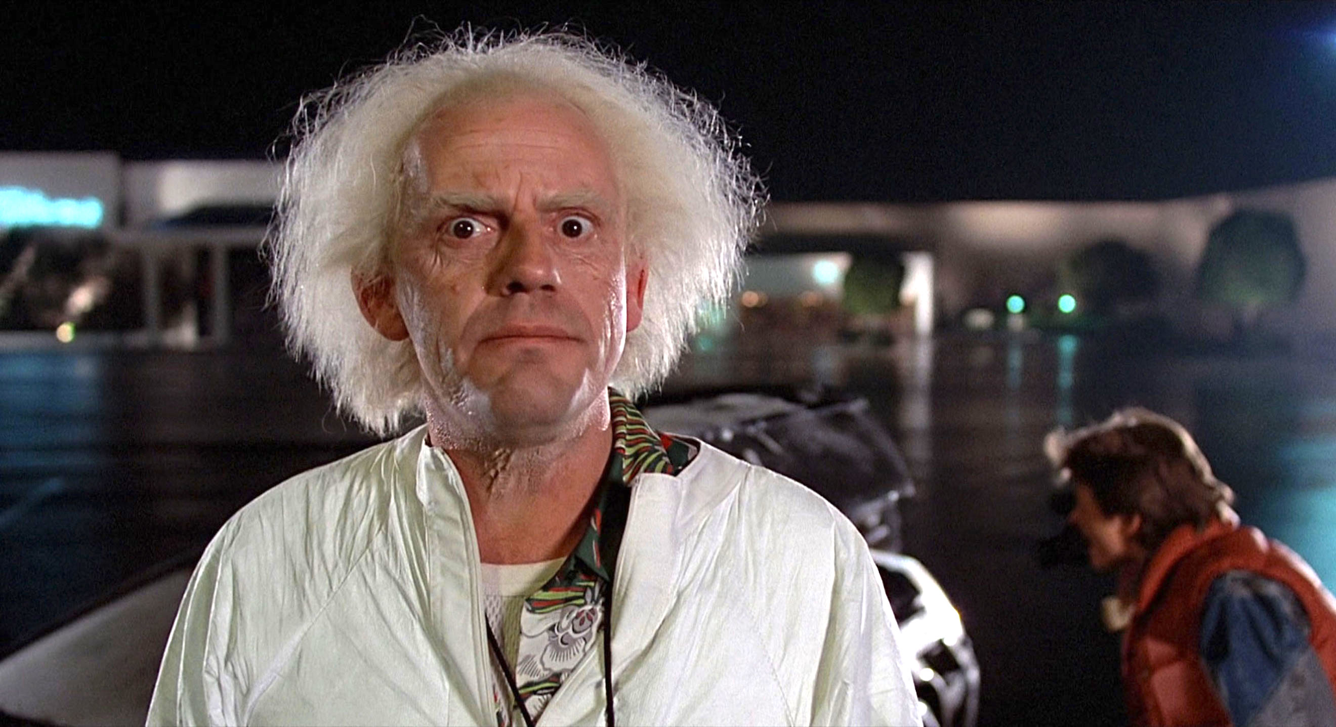 how old was christopher lloyd in back to the future