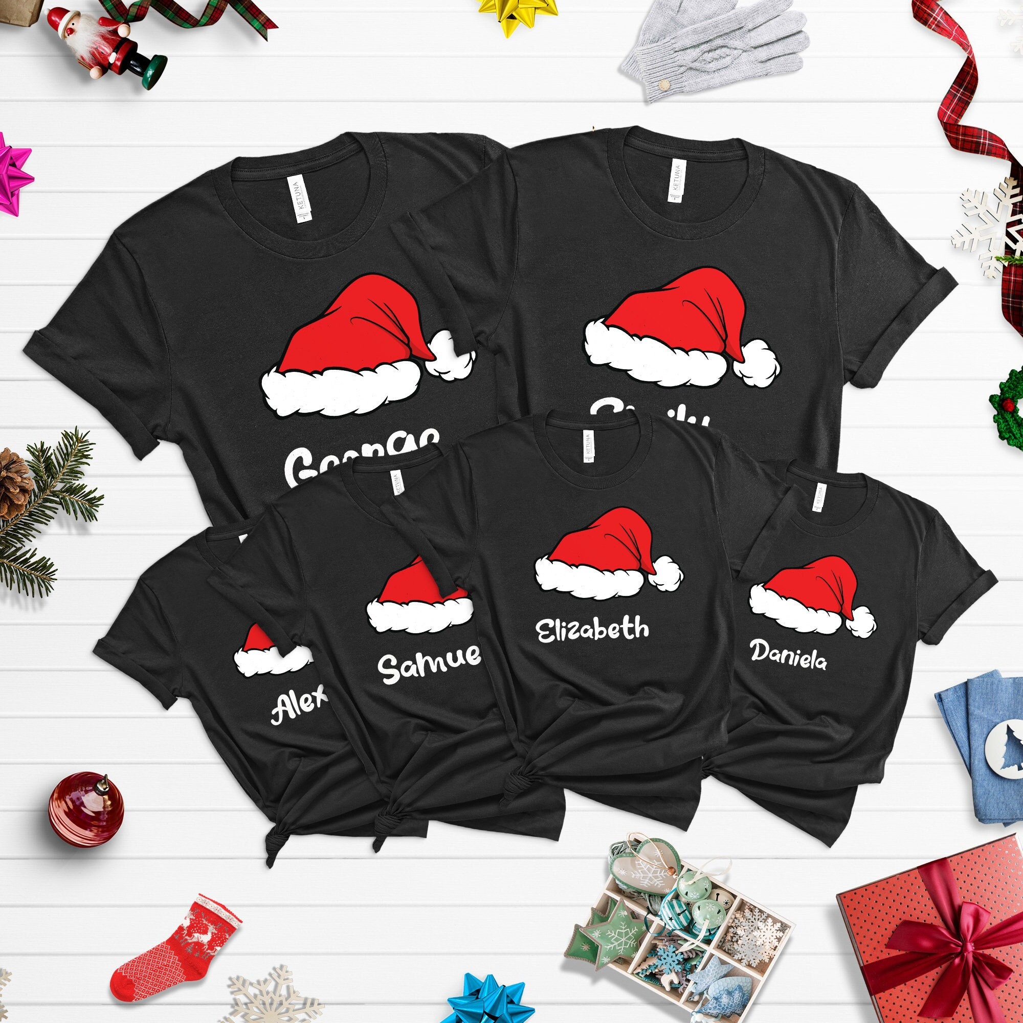 matching christmas shirts for family