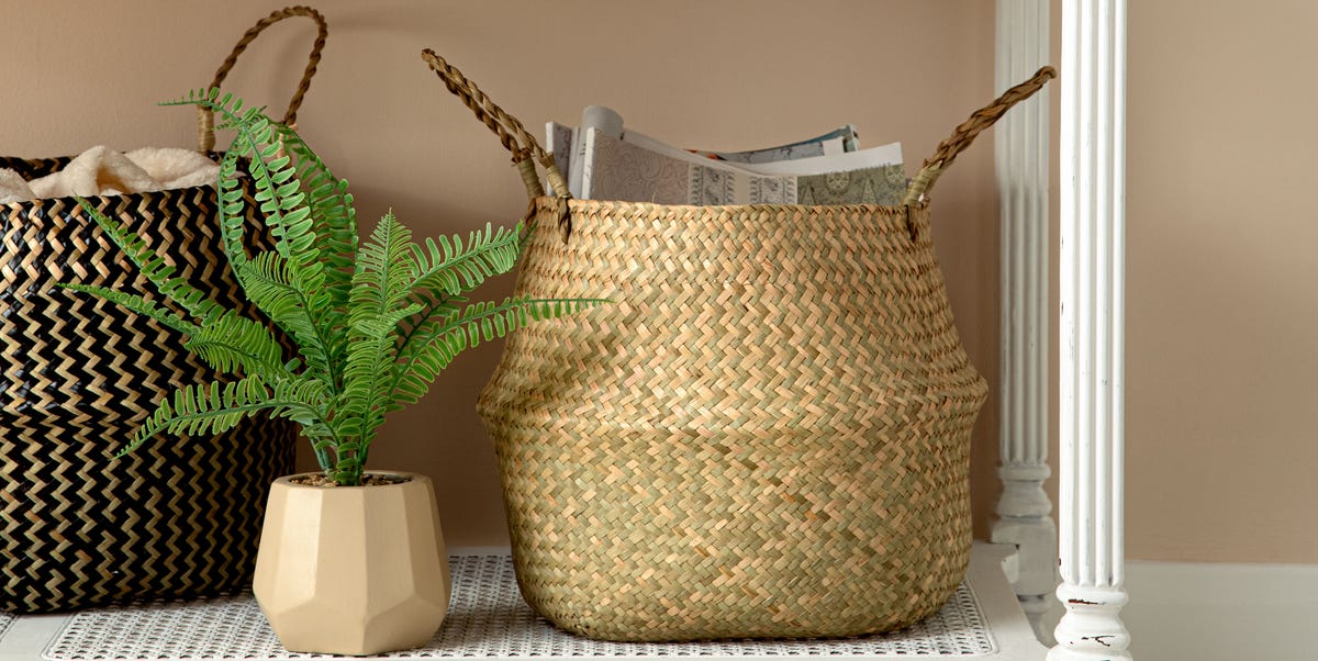 poundland wicker baskets