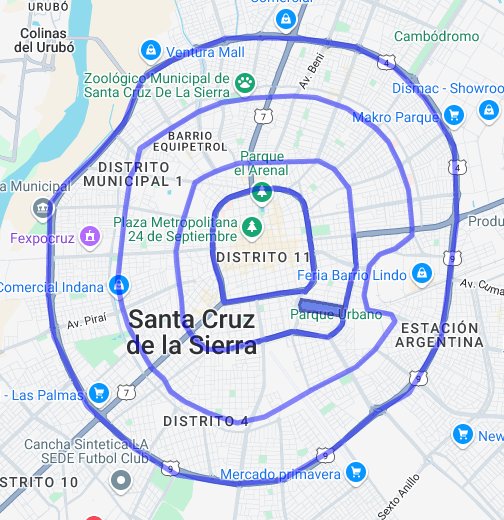 google maps santa cruz bolivia