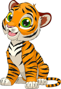 clipart picture of tiger