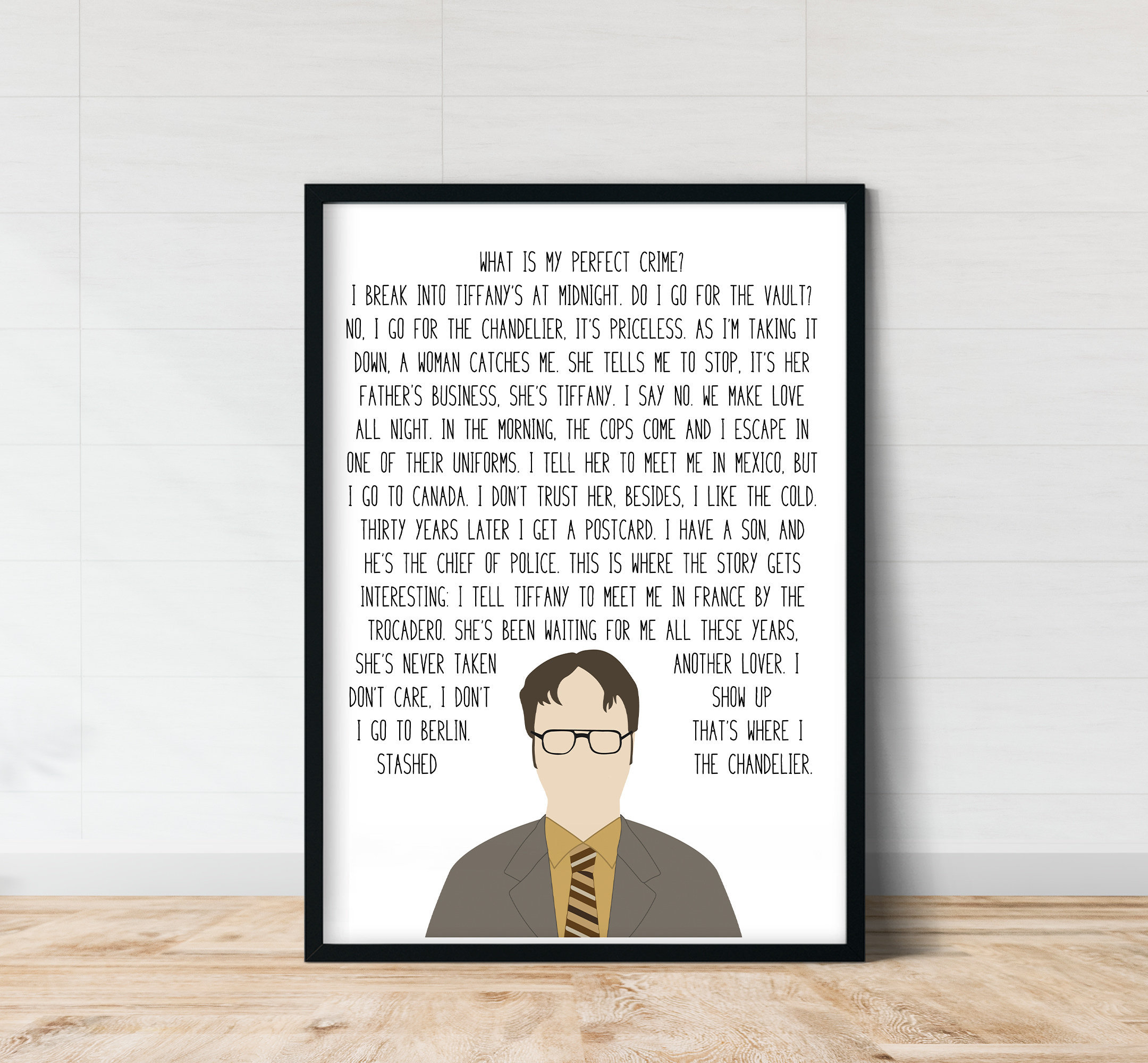 perfect crime dwight