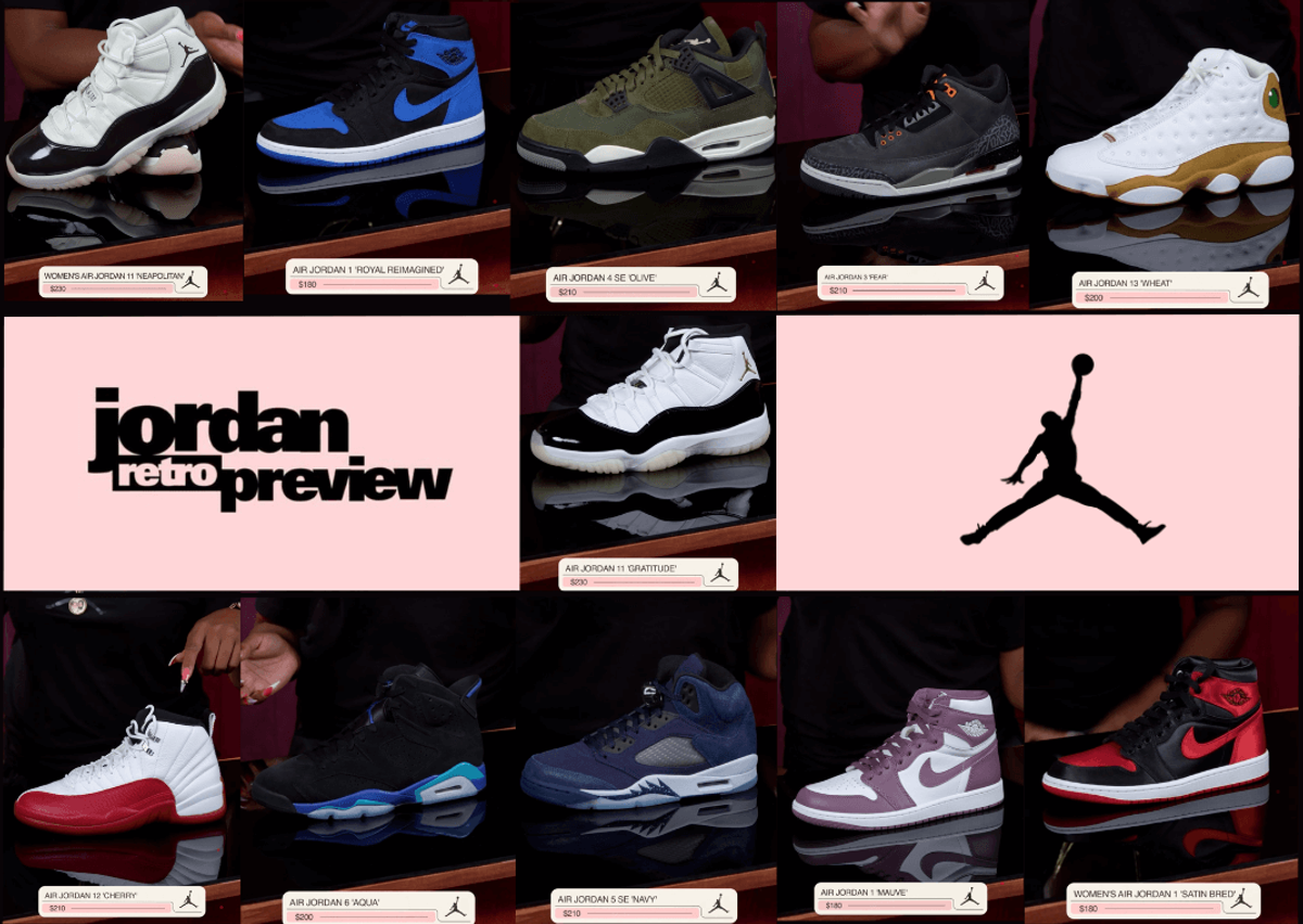 jordan release dates