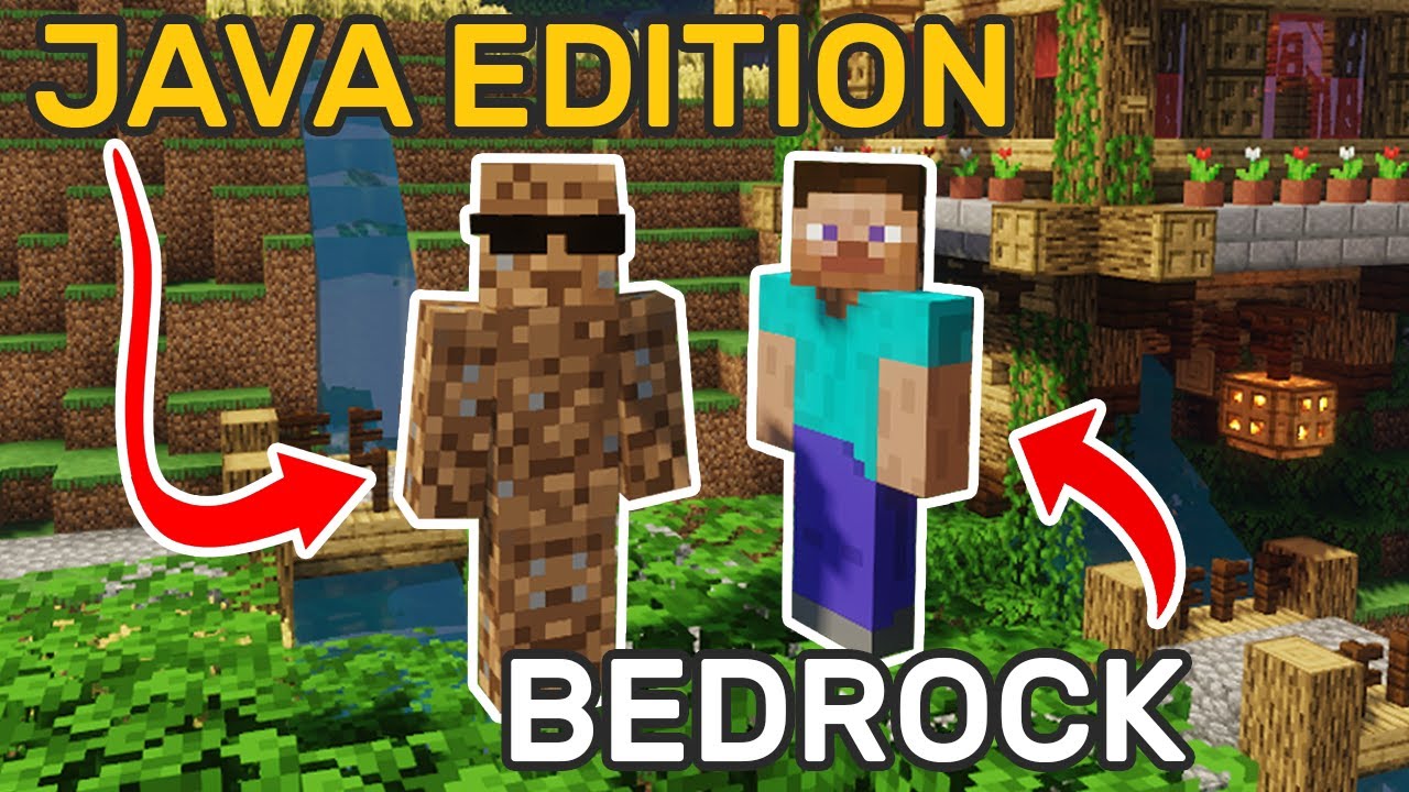 can java and bedrock play together