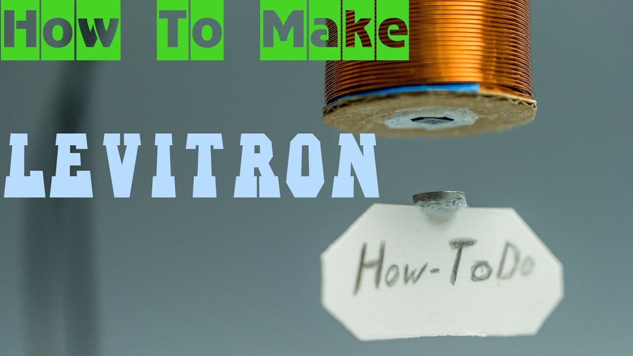 how to make a levitron at home