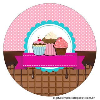 etiquetas para cupcakes para imprimir