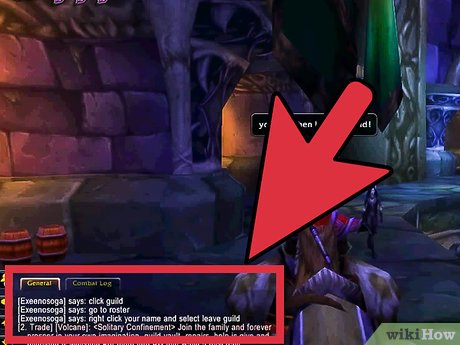 how to leave guild wow classic