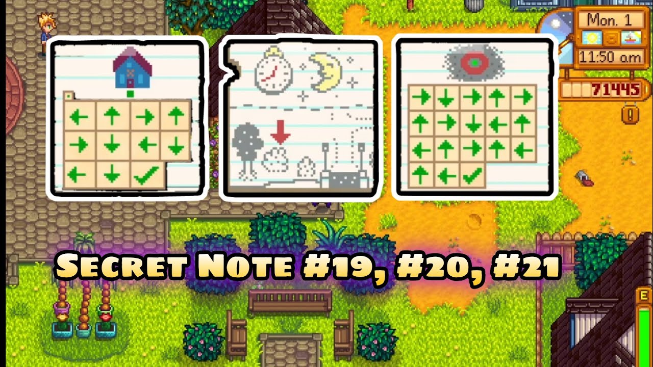 stardew valley note 21