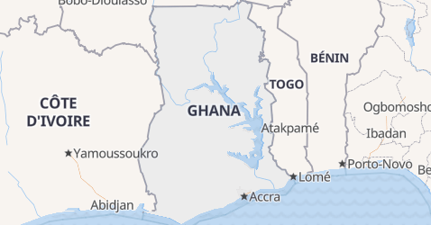 local time in ghana