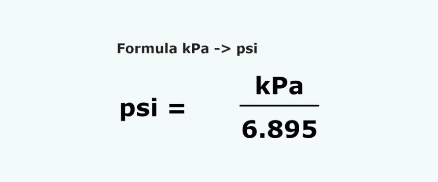 290 kpa to psi