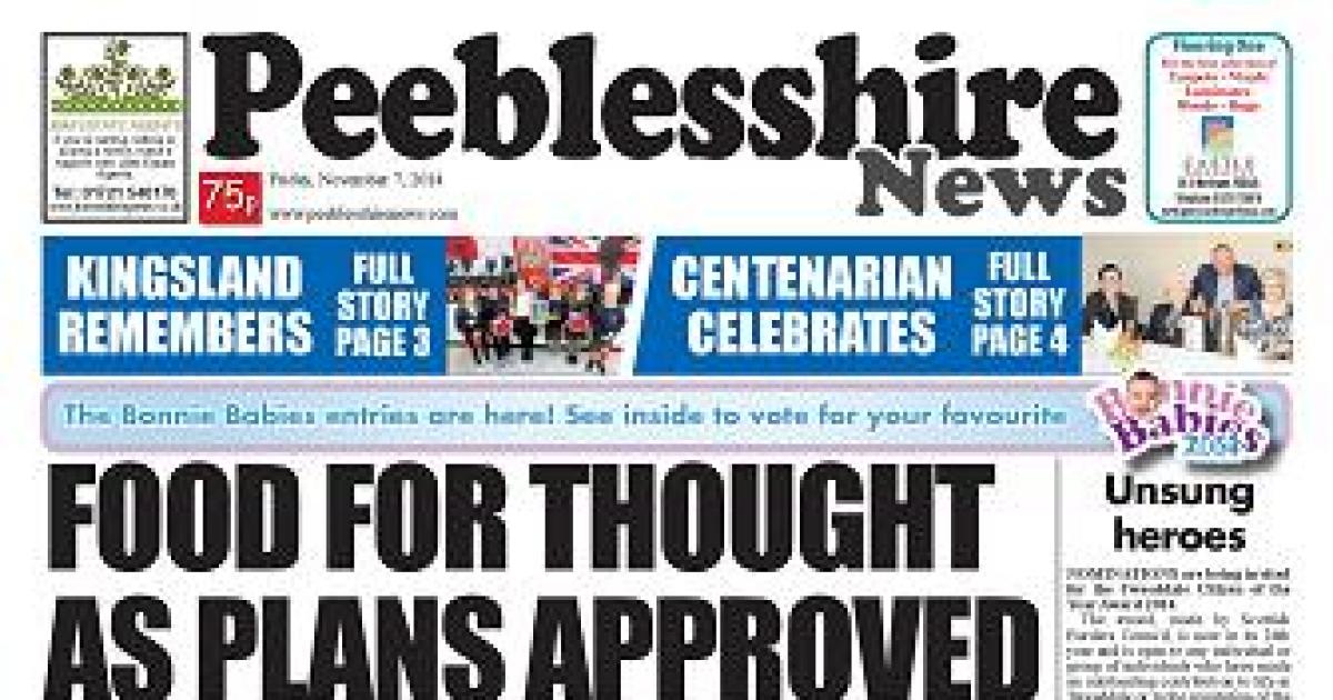 peeblesshire news