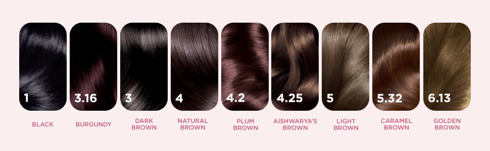 loreal hair colour shades price