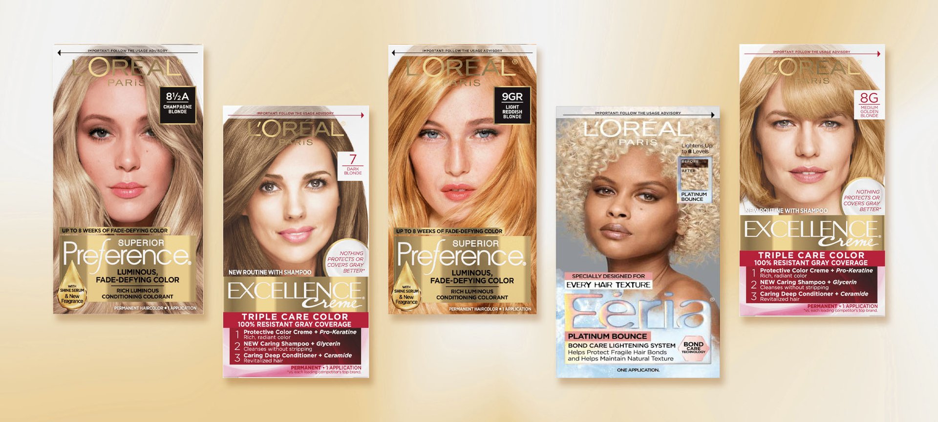 hair dye blonde loreal