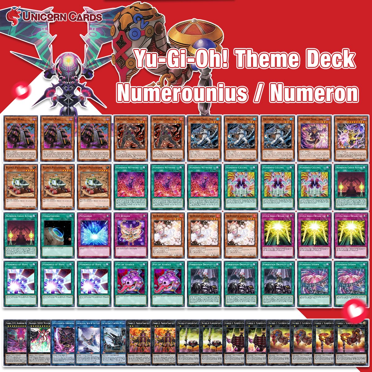 yugioh numeron deck