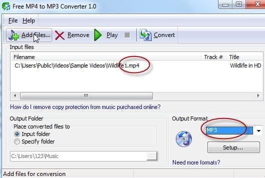 mp4 to mp3 audio converter free download