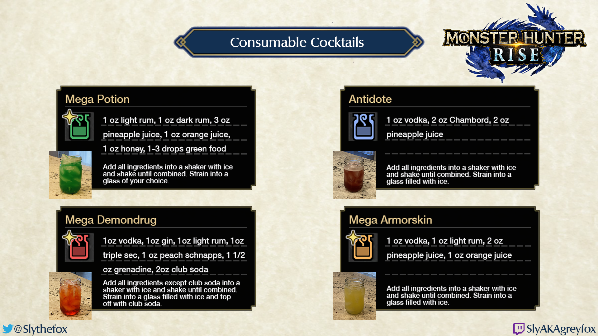 monster hunter cool drink